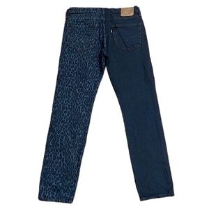 NWOT Levi’s 508 Regular Taper Distressed Leopard Print, 32x32